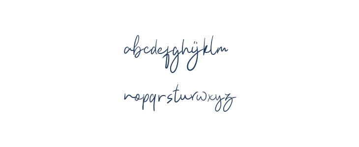 Kathlyn Regular Lowercase