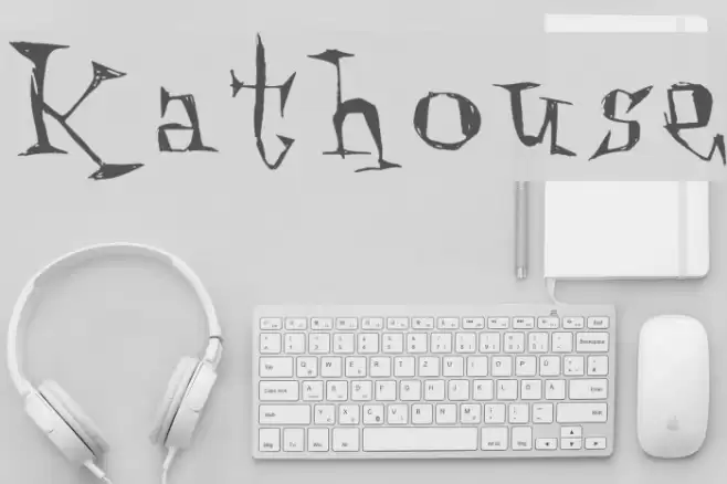 Kathouse Font examples