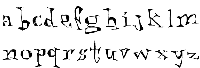 Kathouse Font LOWERCASE