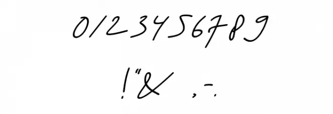 Kathy Perry Italic Font OTHER CHARS