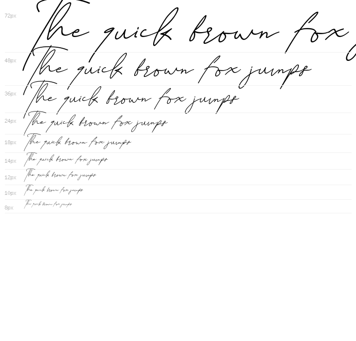 Kathy Perry Italic Waterfall