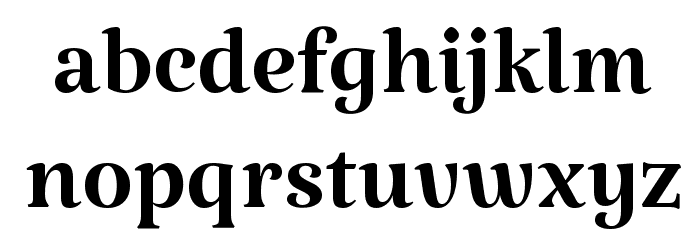 Katibeh Regular Font LOWERCASE