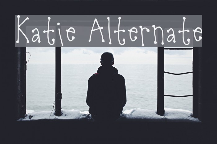 Katie Alternate Font examples