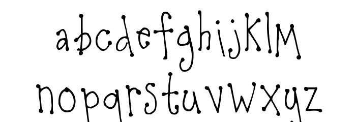 Katie Alternate Font LOWERCASE