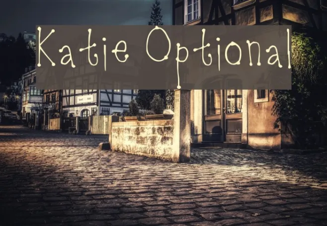Katie Optional Example 3