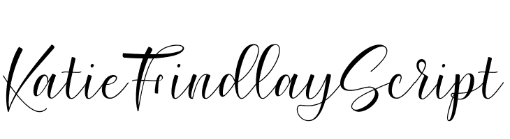 KatieFindlayScript  font caratteri gratis