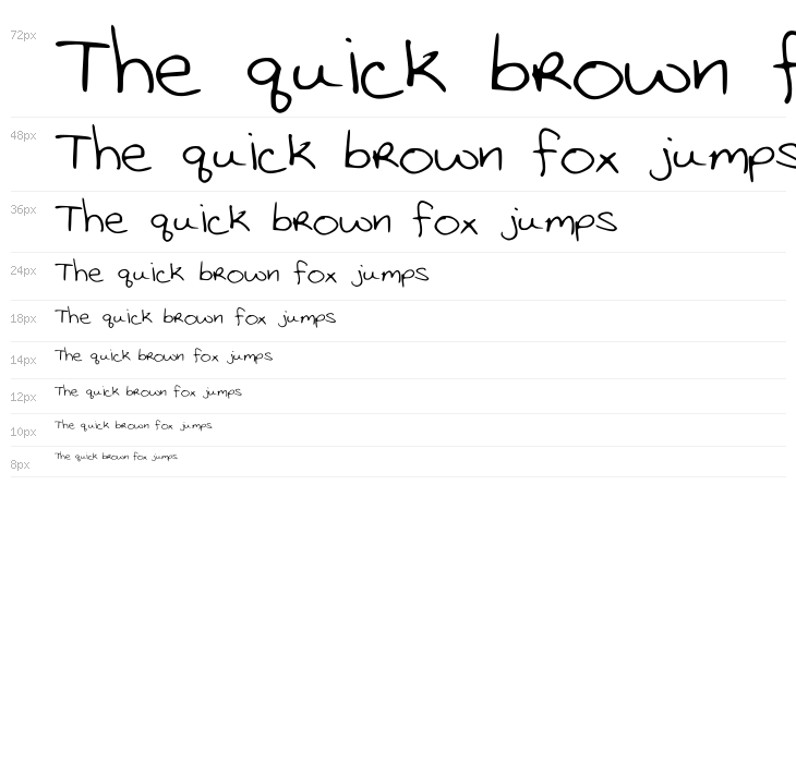 KatieThompsonsHandwriting Waterfall