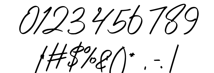 Katika Font OTHER CHARS