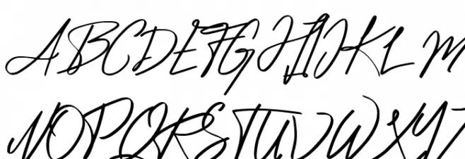 Katika Font UPPERCASE
