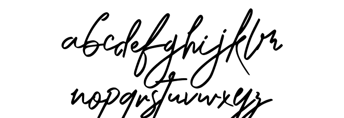 Katika Font LOWERCASE