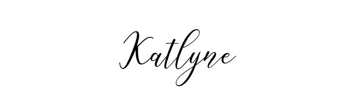 Katlyne  Descarca Fonturi Gratis