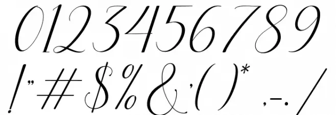 Katlyne Font OTHER CHARS