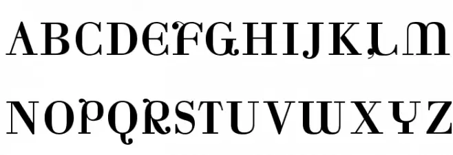 Katrina-Normal Schriftart Groß