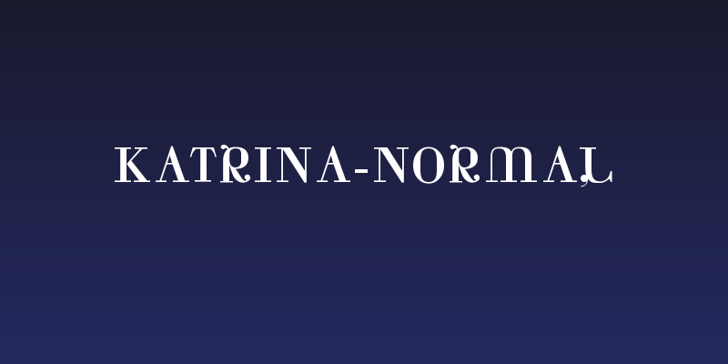 Katrina-Normal Social Header