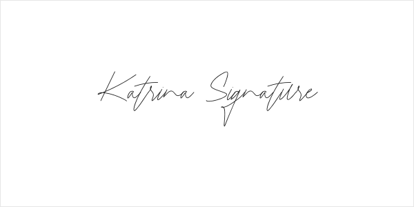 Katrina Signature Logo