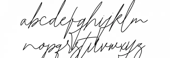 Katrina Signature Fuentes MINÚSCULAS