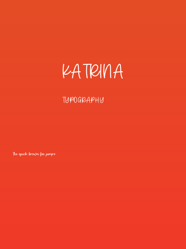 Katrina Poster