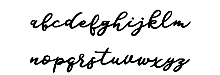 Katrine Holland Font LOWERCASE