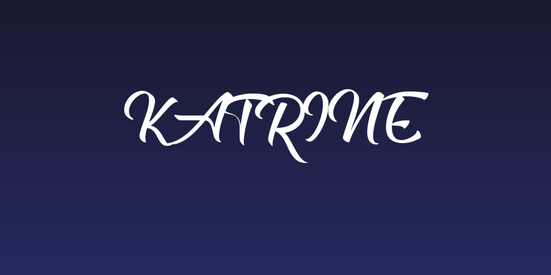 Katrine Social Header