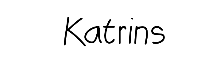 Katrins Font
