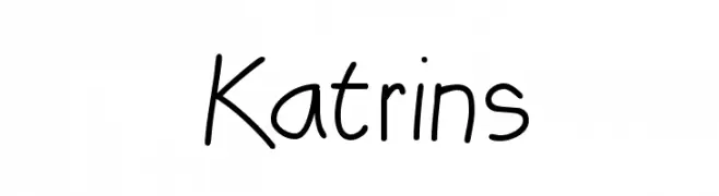 Katrins  免费字体下载