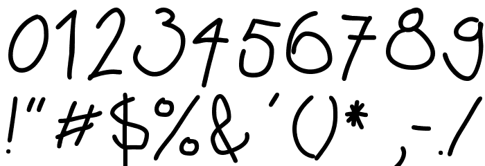 Katrins Font OTHER CHARS