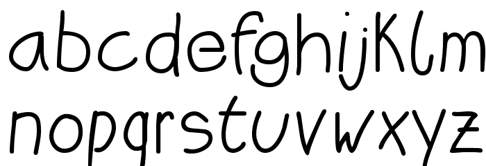 Katrins Font LOWERCASE