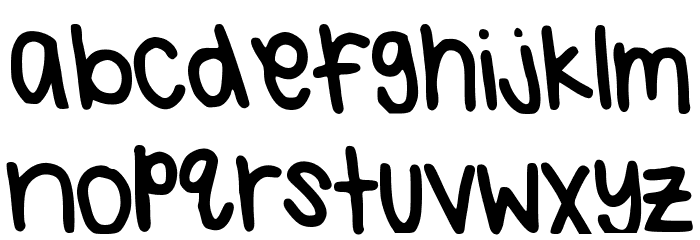 KatsHandwriting Font LOWERCASE