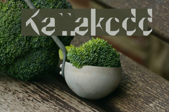 Kattakodd Font examples