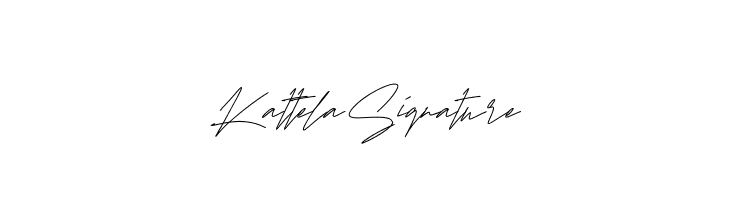 KattelaSignature  フリーフォントのダウンロード