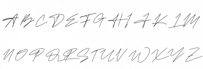 KattelaSignature Schriftart Groß