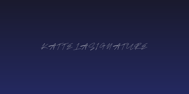 KattelaSignature Social Header