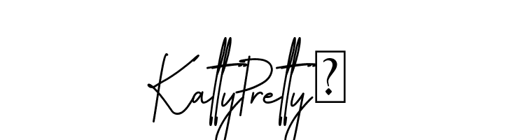 Katty Pretty 1  Fuentes Gratis Descargar