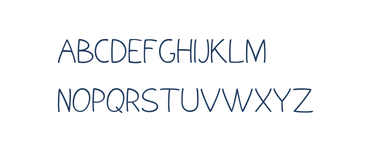 Kattys Regular Uppercase