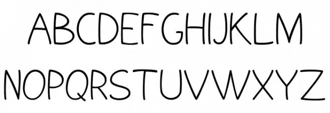 Kattys Regular Fonte MAIÚSCULAS