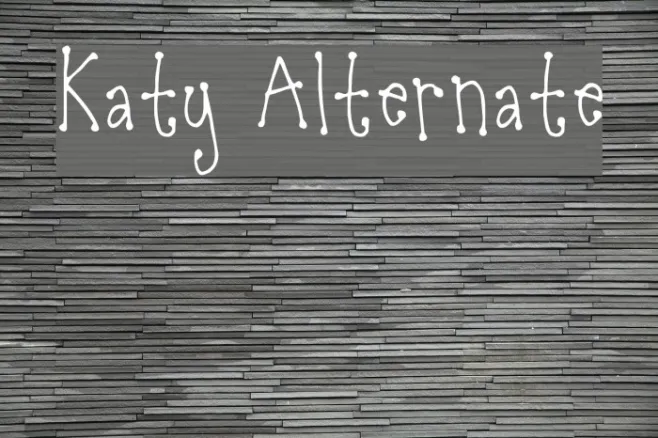 Katy Alternate Example 1