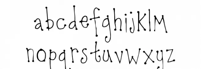 Katy Optional Schriftart Kleinbuchstaben