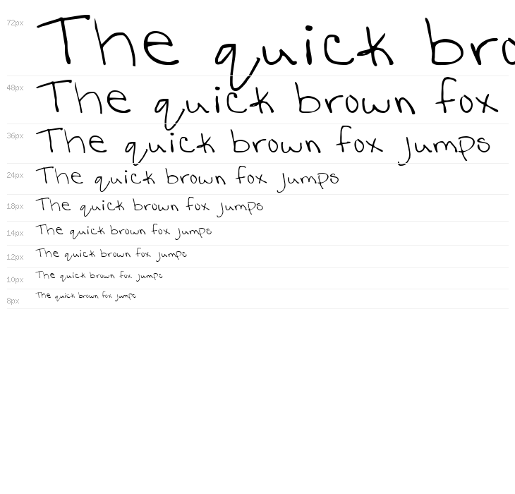 Katy handwriting 1 Medium Waterfall