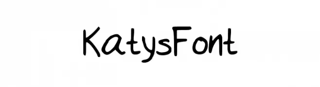 KatysFont  Descarca Fonturi Gratis