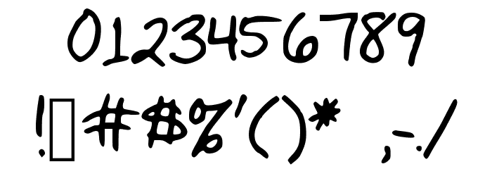 KatysFont Fonte OUTROS PERSONAGENS