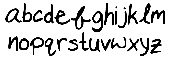 KatysFont Fonte MINÚSCULAS