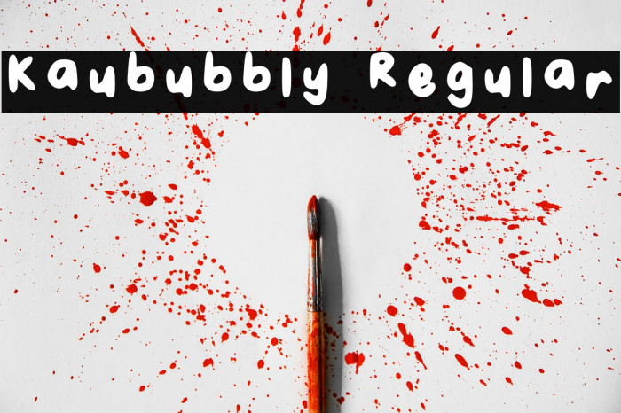 Kau_bubbly Regular Example 2