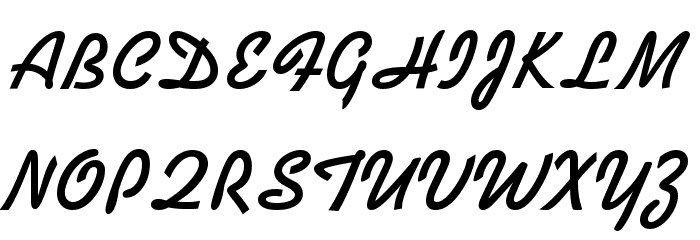 Kaufmann Bold BT Font UPPERCASE