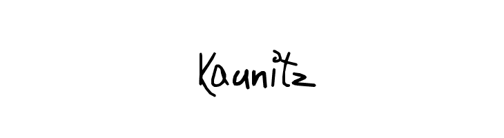 Kaunitz  नि: शुल्क फ़ॉन्ट्स डाउनलोड