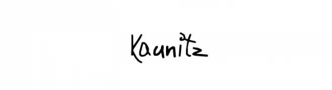 Kaunitz  免费字体下载