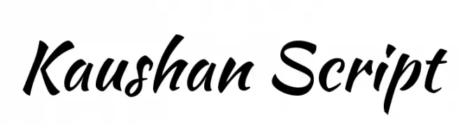 Kaushan Script  免费字体下载