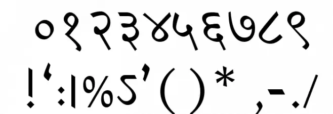 Kautilya Font OTHER CHARS