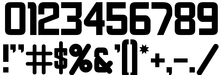 Kavelry Font OTHER CHARS