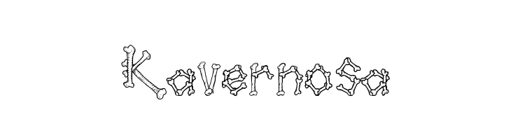 Kavernosa  Frei Schriftart Herunterladen