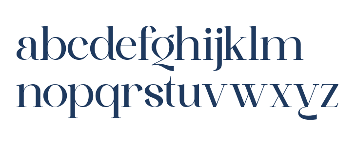 Kavorie Regular Lowercase